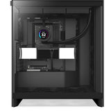 Nzxt h7 flow (2024) midi tower behuizing (zwart | 2x usb-a | 1x usb-c | tempered glass) - afbeelding 10