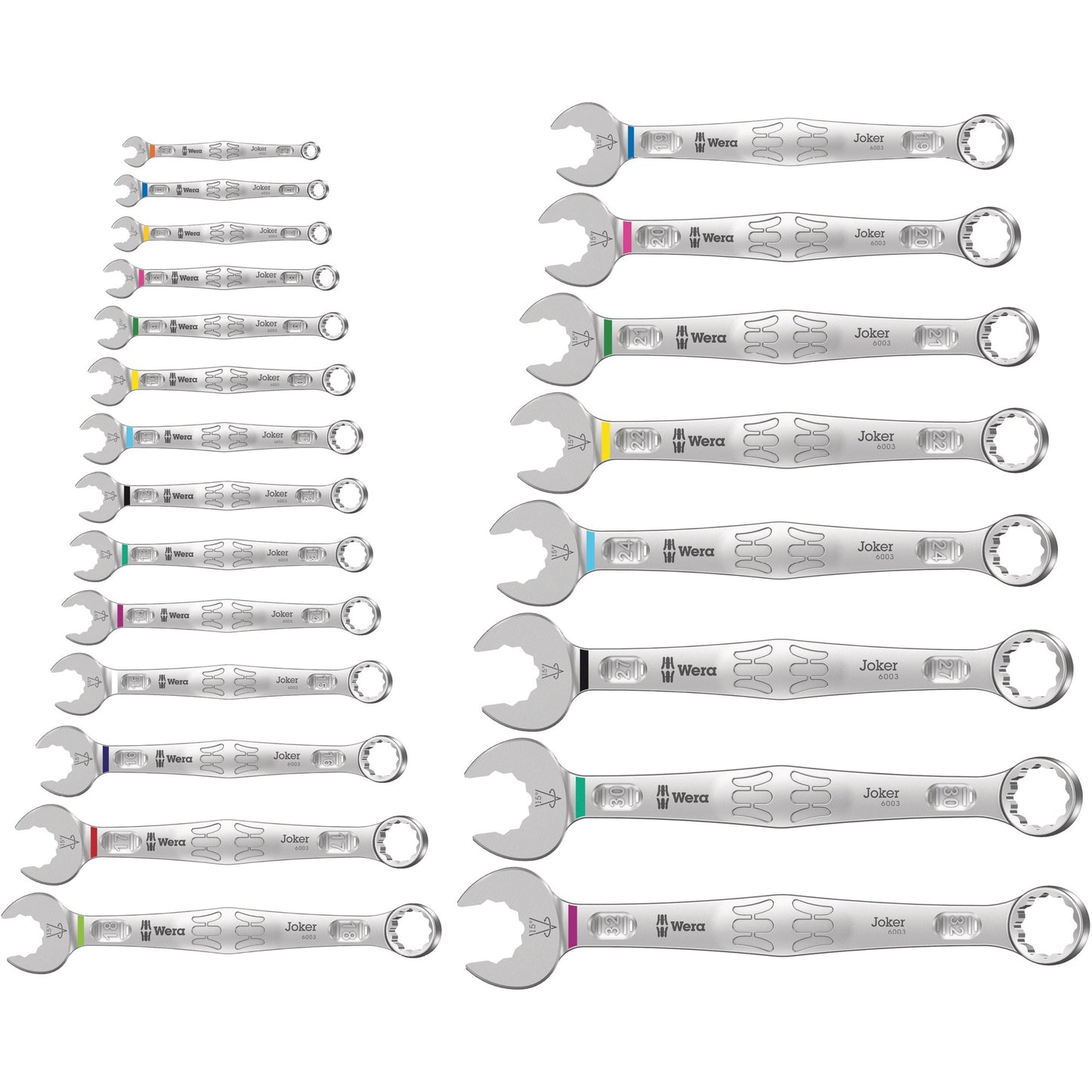 Wera 6003 joker 22 set 1 moersleutel (combinatiesleutelset)