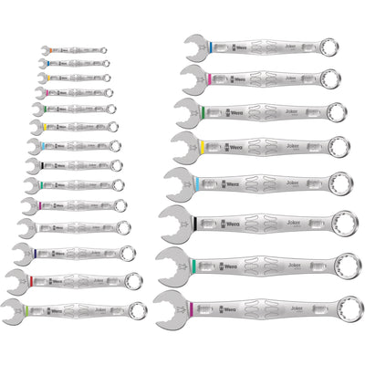 Wera 6003 joker 22 set 1 moersleutel (combinatiesleutelset)