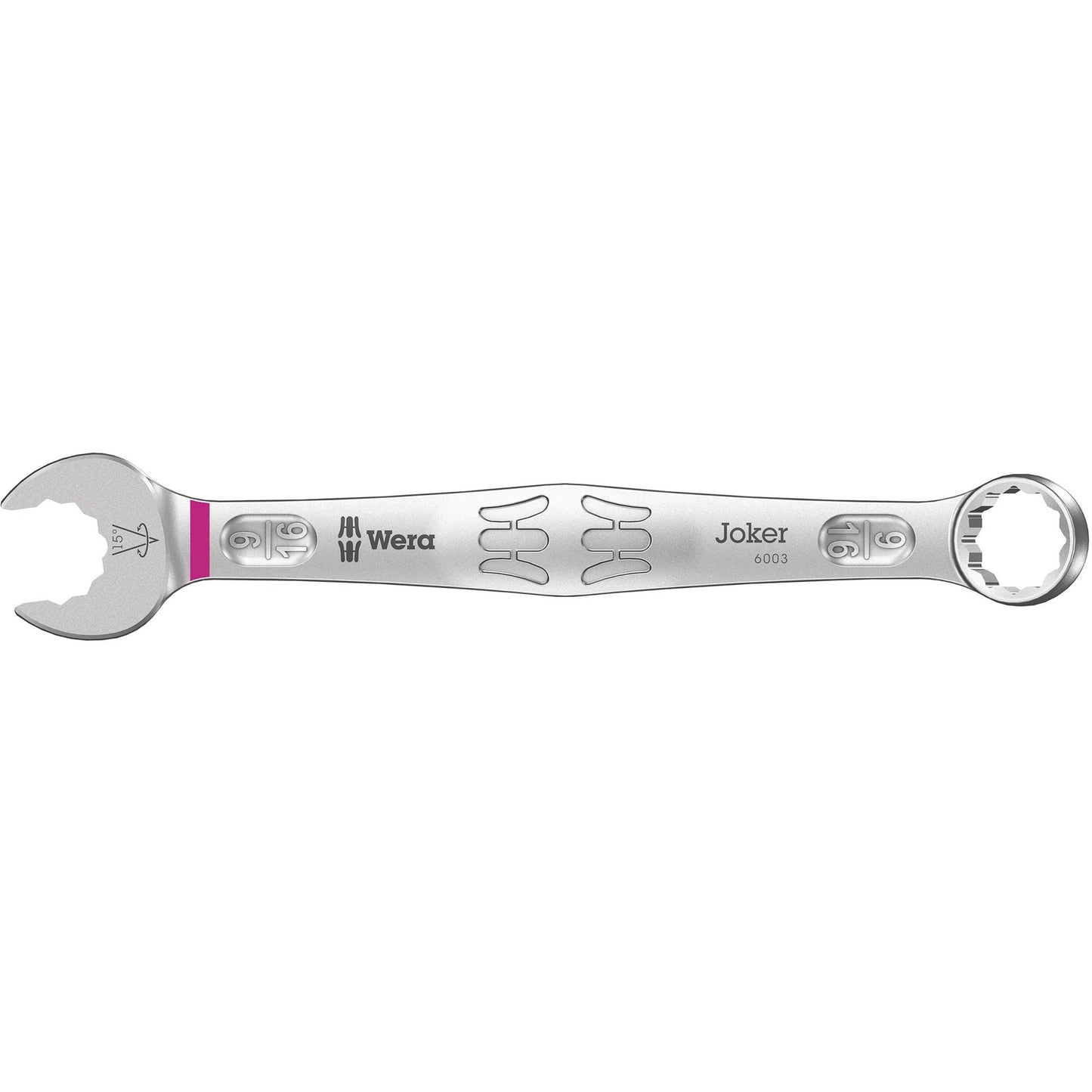Wera 9642 magneetstrip 6003 joker imperial 1 ringsteeksleutelset moersleutel (inch, 8‑delig)