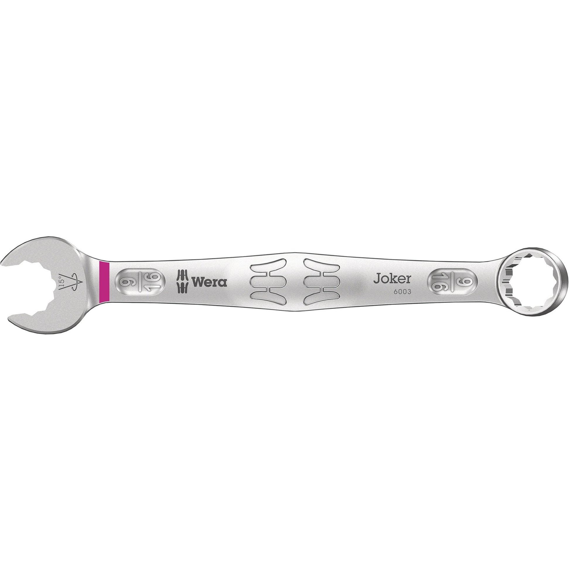 Wera 9642 magneetstrip 6003 joker imperial 1 ringsteeksleutelset moersleutel (inch, 8‑delig)