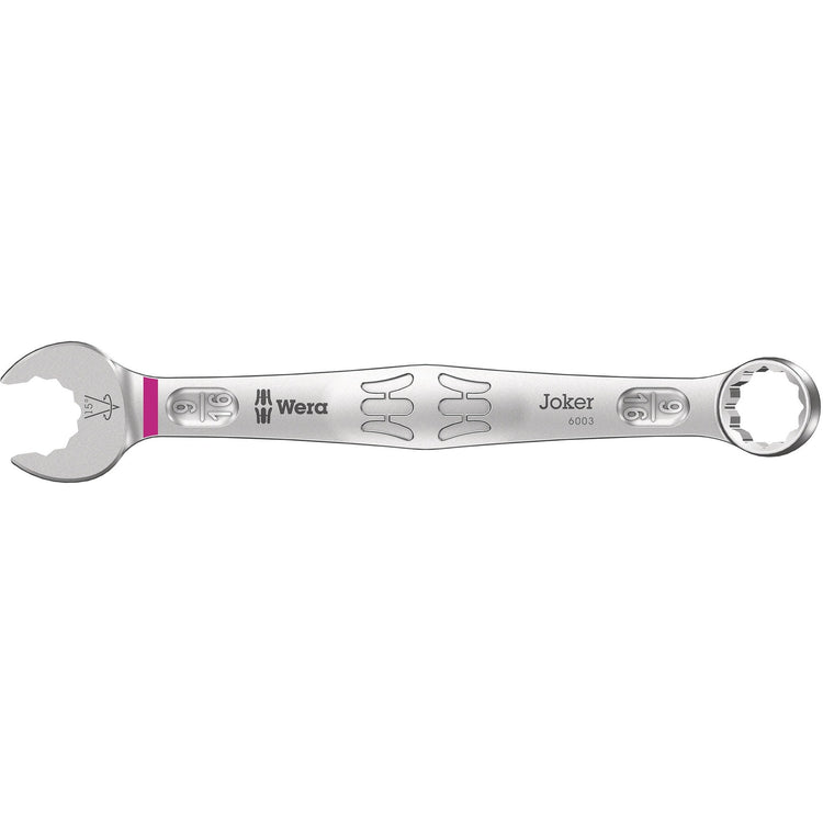 Wera 9642 magneetstrip 6003 joker imperial 1 ringsteeksleutelset moersleutel (inch, 8‑delig)