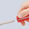 Knipex universele kabelstripper 1680125sb kabelstrip- ontmantelingsgereedschap (rood)