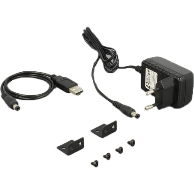 Delock hdmi audio extractor 4k adapter (zwart)
