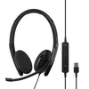 Epos adapt 160t usb ii over-ear headset (zwart)