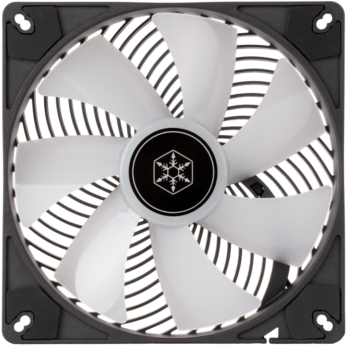 Silverstone air penetrator 140i argb case fan (zwart, 139 x 139 x 25 mm, pwm)