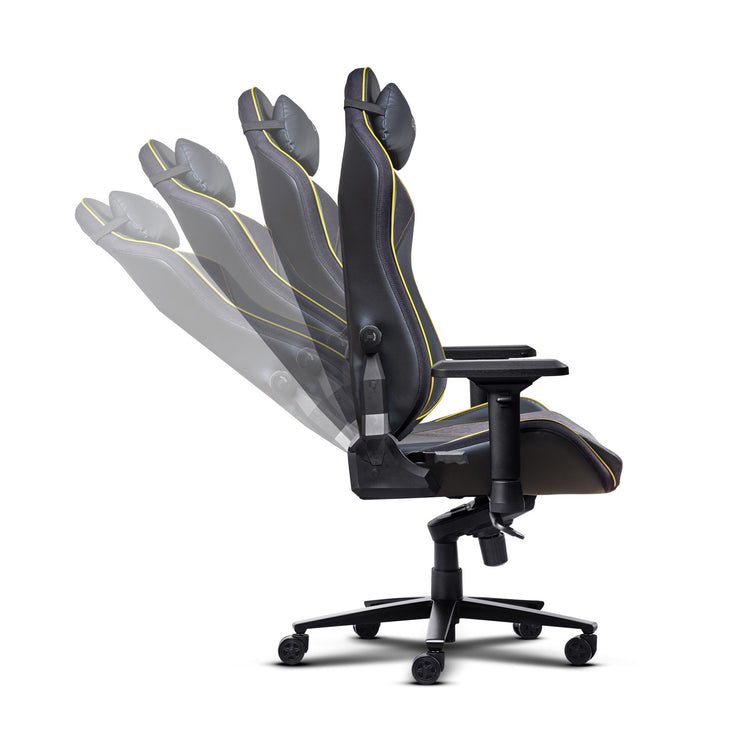 Trust gxt 721bm ruya pro batman gaming stoel (zwart geel)