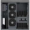 Silverstone crown 04 htpc behuizing (donkergrijs | 4x usb-a | 1x usb-c)