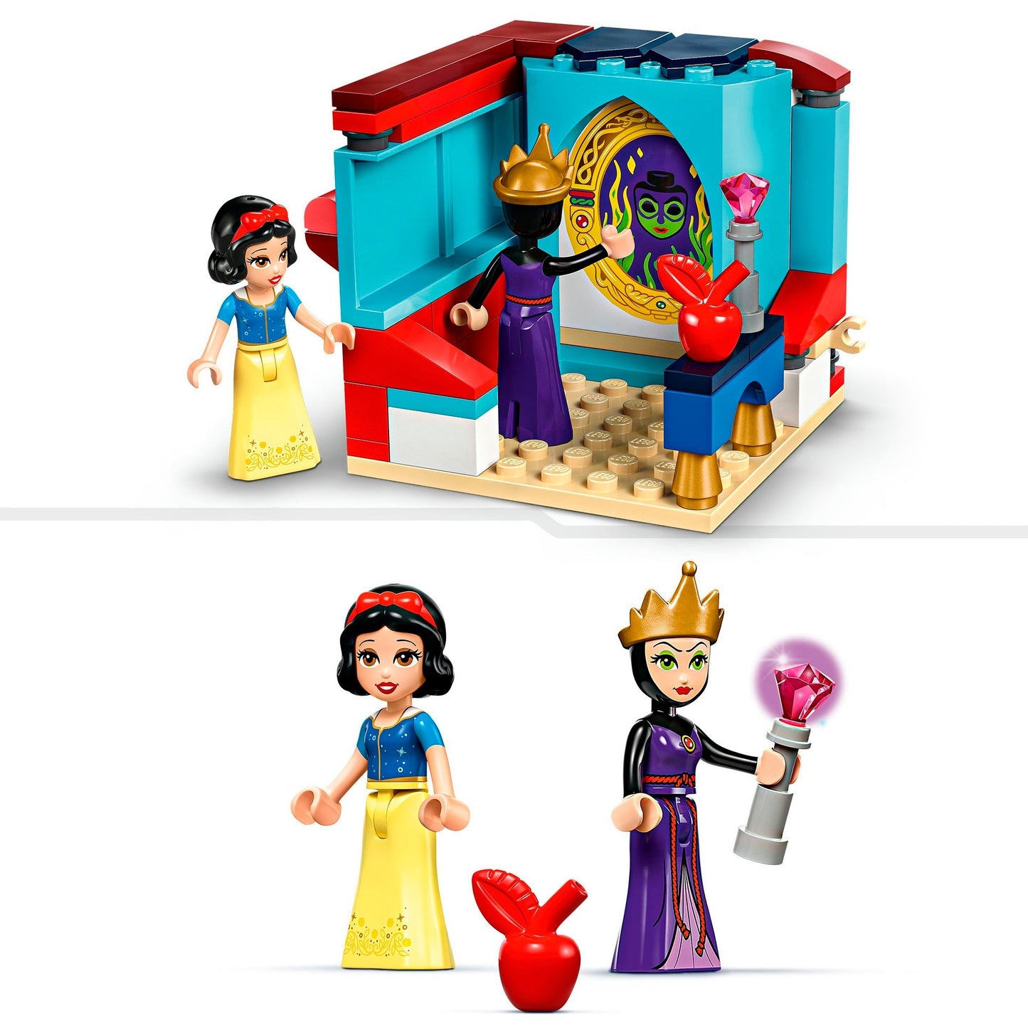 Lego 43276 disney princess snow white jewelry box