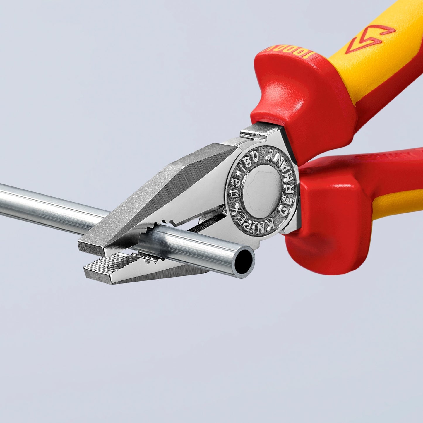Knipex combitang 03 06 180 combinatietang (rood geel, vde-getest)