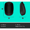 Logitech b170 muis (zwart, draadloos)
