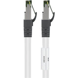 Goobay cat.8.1 netwerkkabel (wit, 2 meter, s ftp (pimf), rj-45) - afbeelding 2