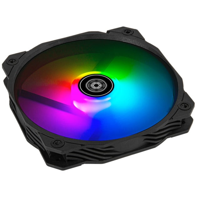 Silverstone shark force 160 argb case fan (zwart, 160 x 160 x 25 mm, pwm)