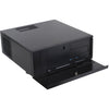 Silverstone grandia gd07b htpc behuizing (zwart | 2x usb-a)
