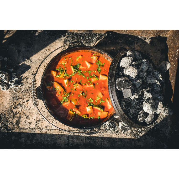 The windmill dutch oven 6 qt kookpan (zwart, ø 31.5 cm | 5.9 liter)