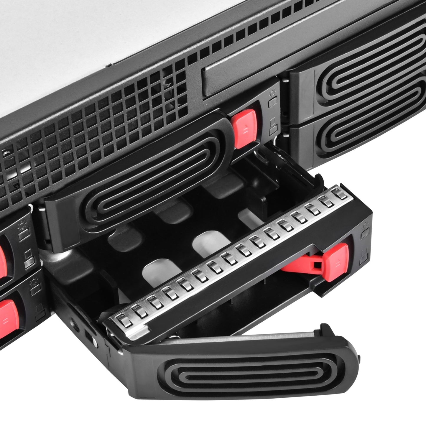 Silverstone rm21-308 rack behuizing (zwart | 1x usb-a 2.0 | 1x usb-a 3.2 (5 gbit s))