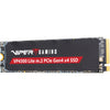 Patriot vp4300 lite 1 tb ssd (zwart, pcie 4.0 x4, nvme 2.0, m.2 2280)