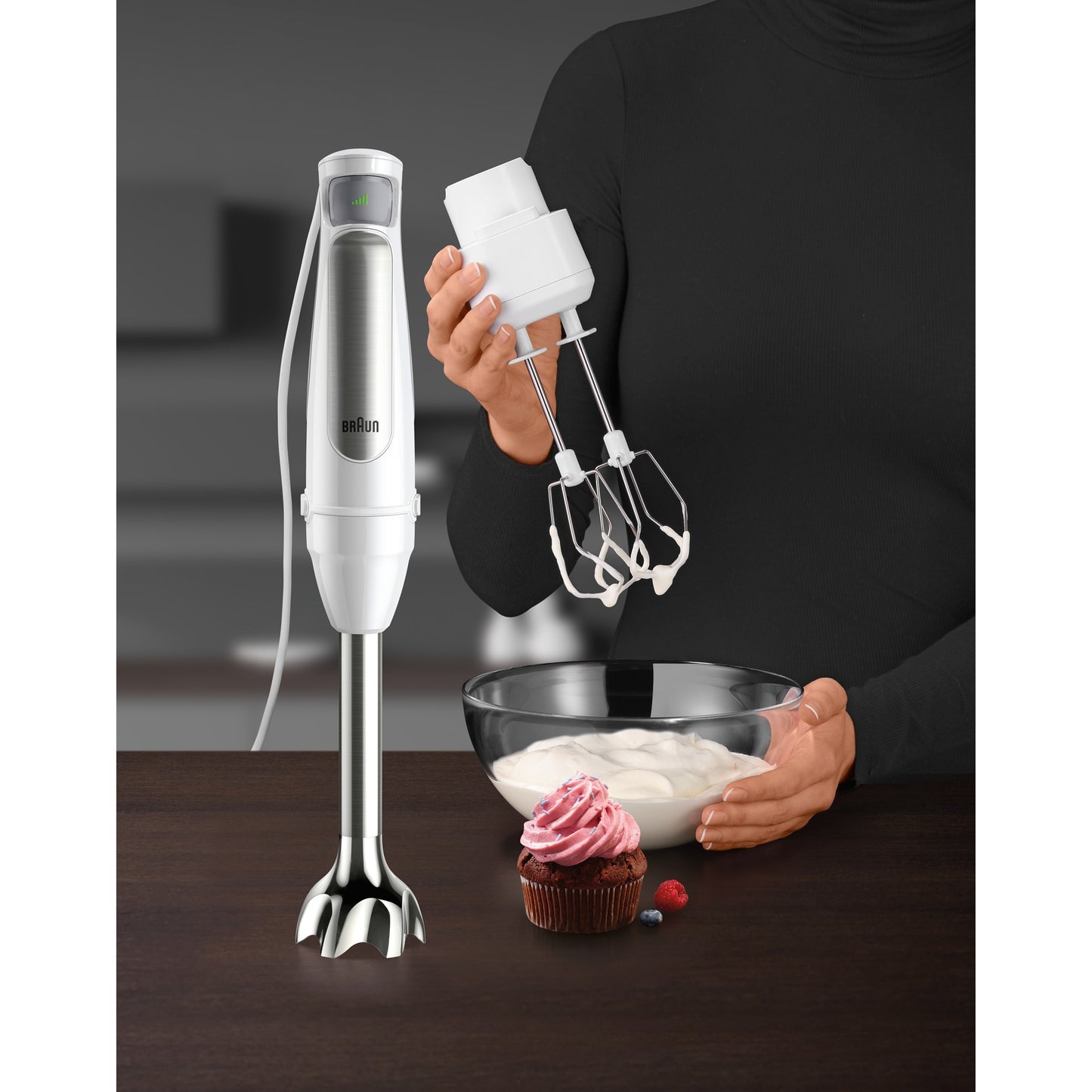 Braun multi quick 7 staafmixer mq 7005b (wit roestvrij staal)