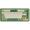 Iqunix zx75 camping wireless mechanical keyboard (groen, us lay-out (qwerty), cherry mx silent red, 75%, rgb leds, hot-swappable, double-shot pbt, 2.4ghz | bluetooth 5.1 | usb-c)