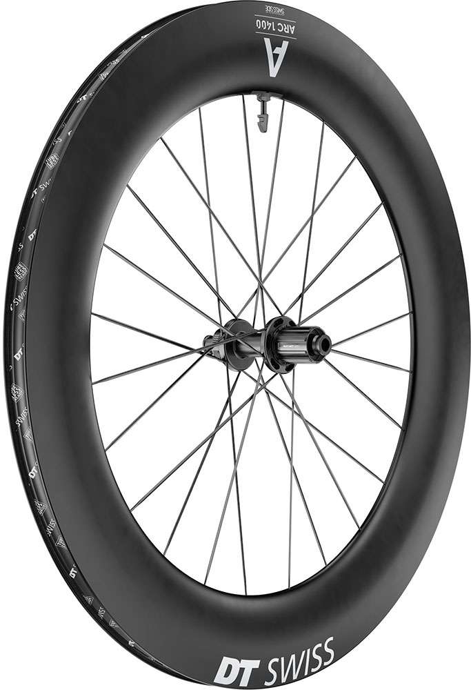 Dt swiss arc 1400 dicut® 85 28 disc cl shimano hg carbon rear wheel
