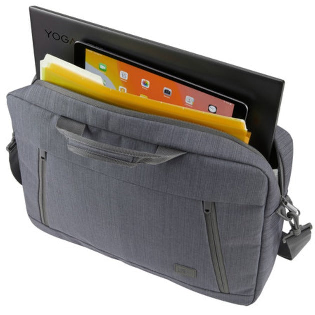 Case logic huxton attaché 15,6 laptoptas (grijs)
