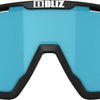 Bliz fusion smoke w blue multi - sports glasses
