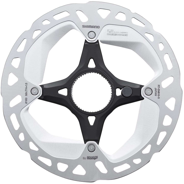 Shimano steps rt-em810 center-lock disc rotor for e-bike