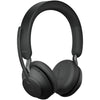 Jabra evolve2 65, ms stereo on-ear headset (zwart, microsoft teams, bluetooth)