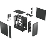 Fractal design epoch xl solid midi tower behuizing (zwart | 2x usb-a | 1x usb-c) - afbeelding 17