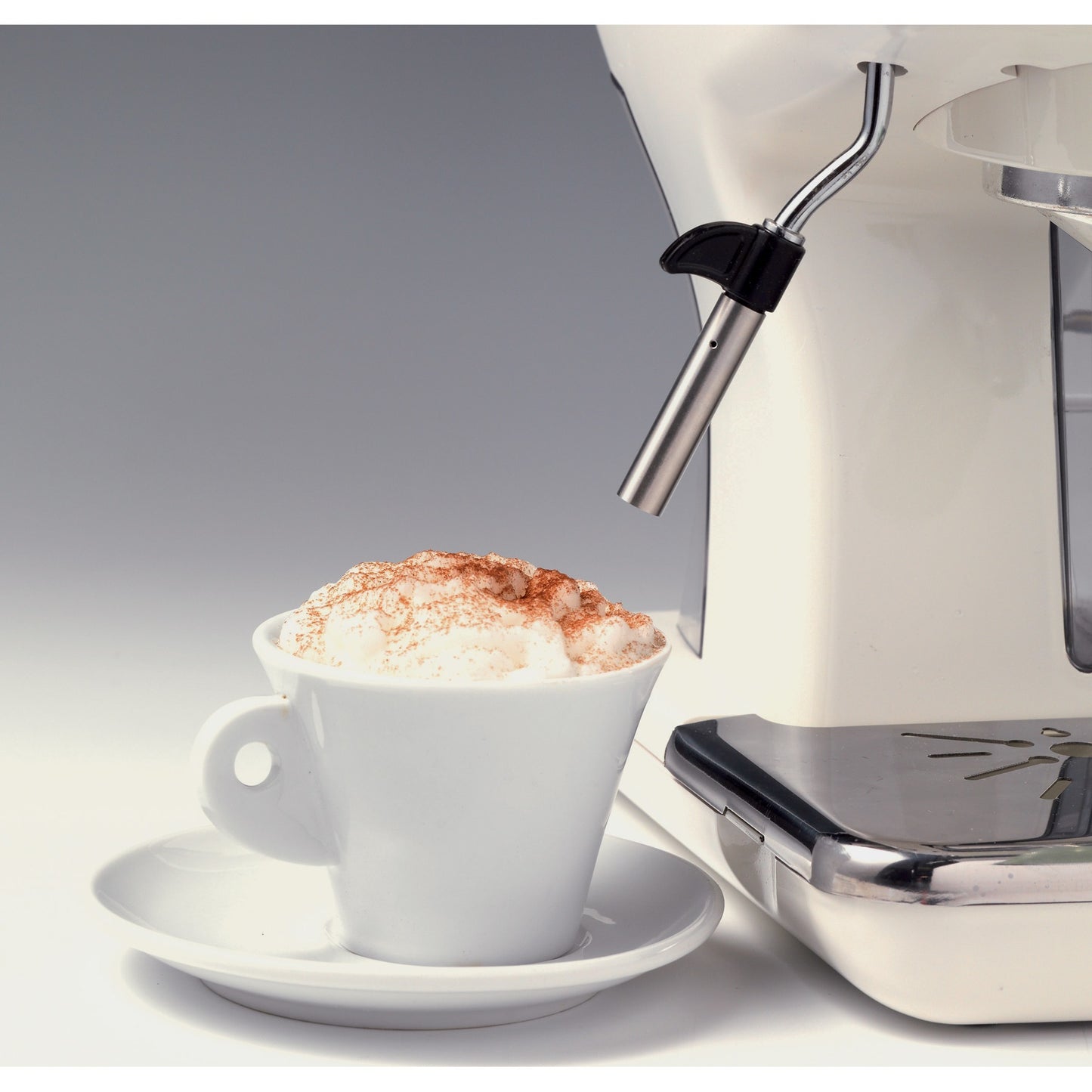 Ariete vintage espressomachine 1389 15 (lichtblauw wit)
