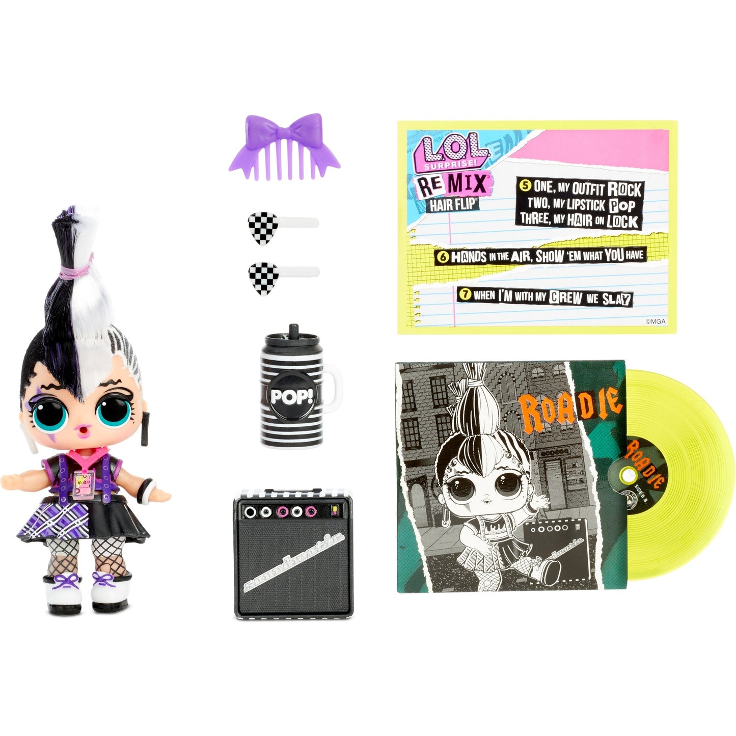 Mga entertainment l.o.l. surprise! - remix hairflip pop (assortiment product)
