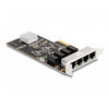 Delock pci express x4 card 4 x rj45 gigabit lan netwerkadapter