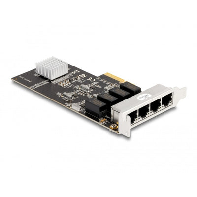 Delock pci express x4 card 4 x rj45 gigabit lan netwerkadapter