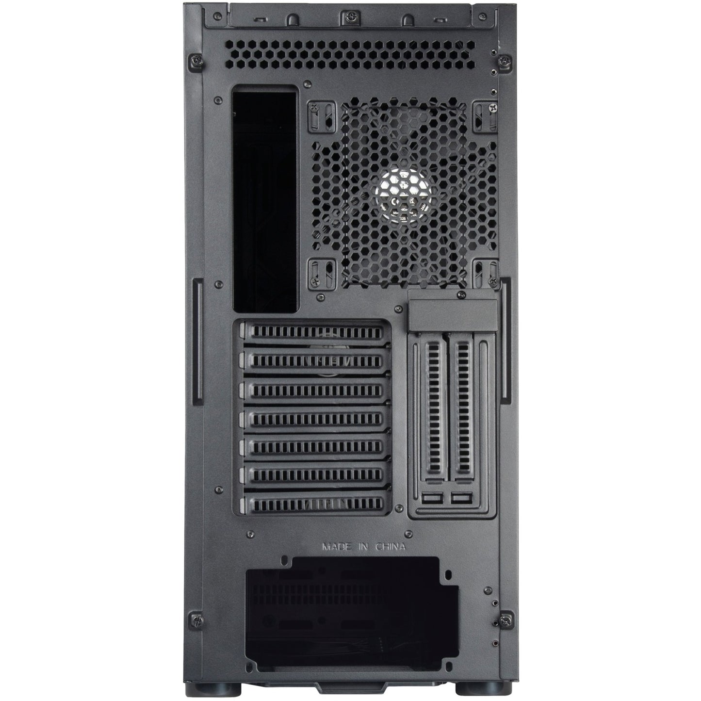 Silverstone seta q1 midi tower behuizing (zwart | 2x usb-a | 1x usb-c)