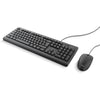 Trust primo keyboard mouse set desktopset (zwart, us lay-out (qwerty), membraan, 100%)