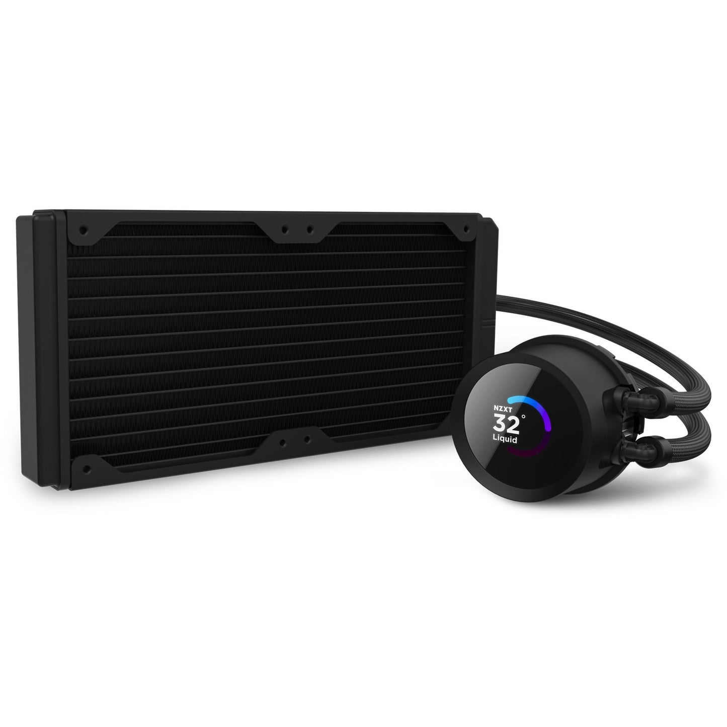 Nzxt kraken 240 rgb waterkoeling (zwart)