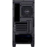 Inter-tech h-606 mini tower behuizing (zwart | 2x usb-a) - afbeelding 5