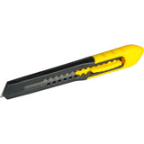 Stanley afbreekmes sm 9mm, 3 stuks mes (geel zwart) - afbeelding 2