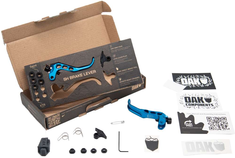 Oak components brake lever set for shimano