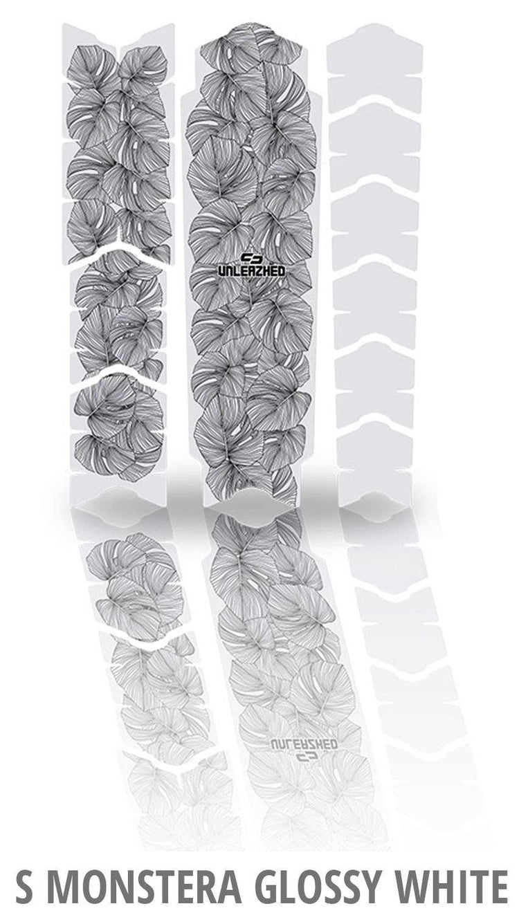 Unleazhed frame protection film monstera white glossy