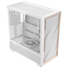 Antec flux midi tower behuizing (wit | 2x usb-a | 1x usb-c | tempered glass)
