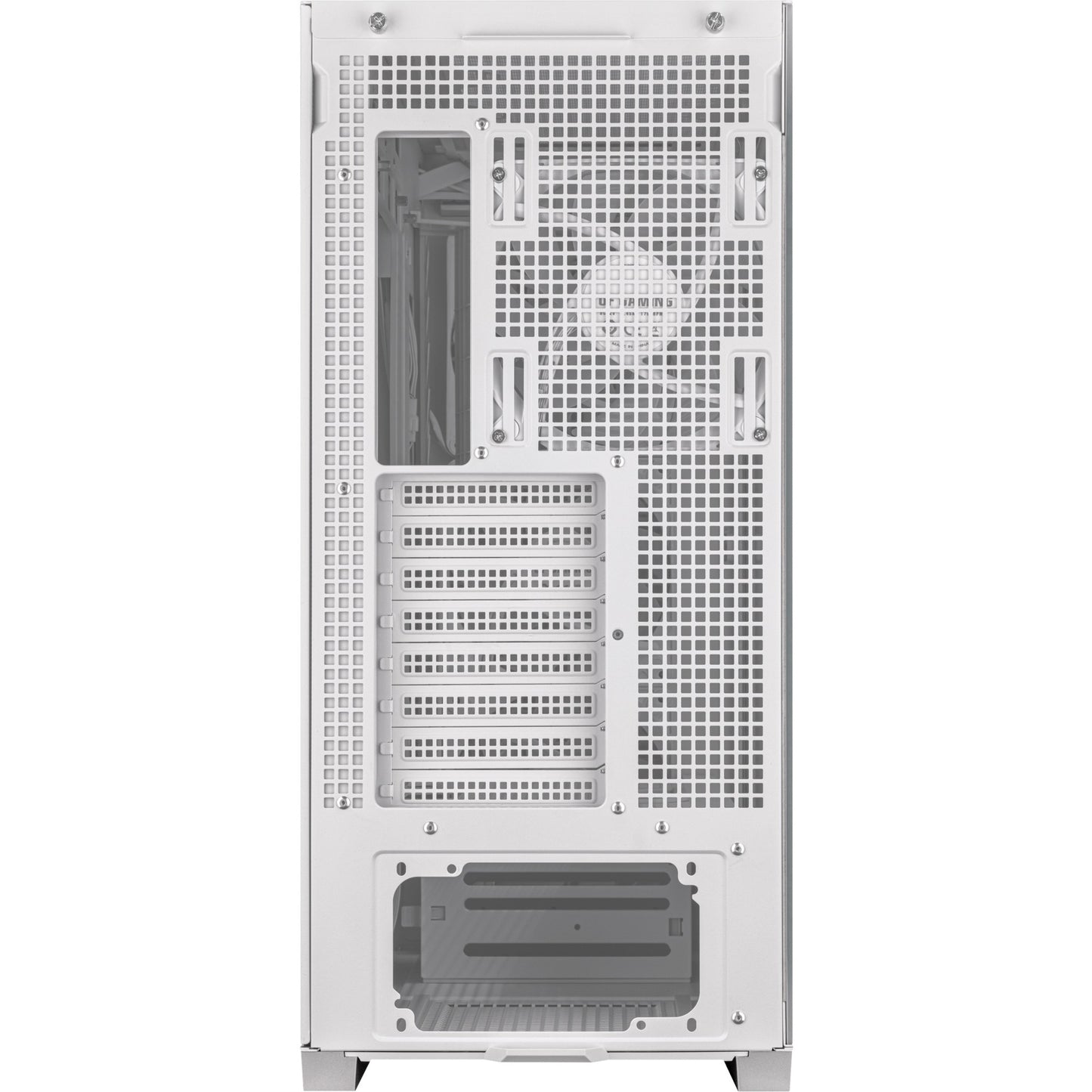 Asus tuf gaming gt302 argb midi tower behuizing (wit | 2x usb-a | 1x usb-c | rgb | tempered glass)