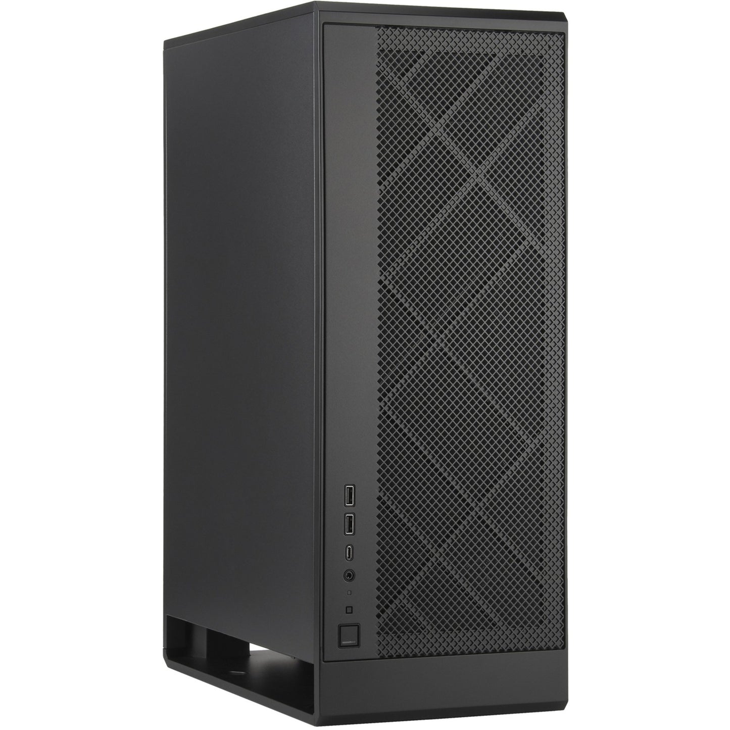 Silverstone alta g1m midi tower behuizing (zwart | 2x usb-a | 1x usb-c)