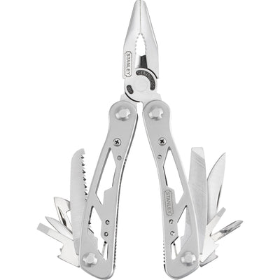 Stanley multitool 12 in 1 multifunctioneel gereedschap (roestvrij staal)