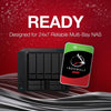 Seagate ironwolf 8 tb harde schijf (sata 600, 24 7)