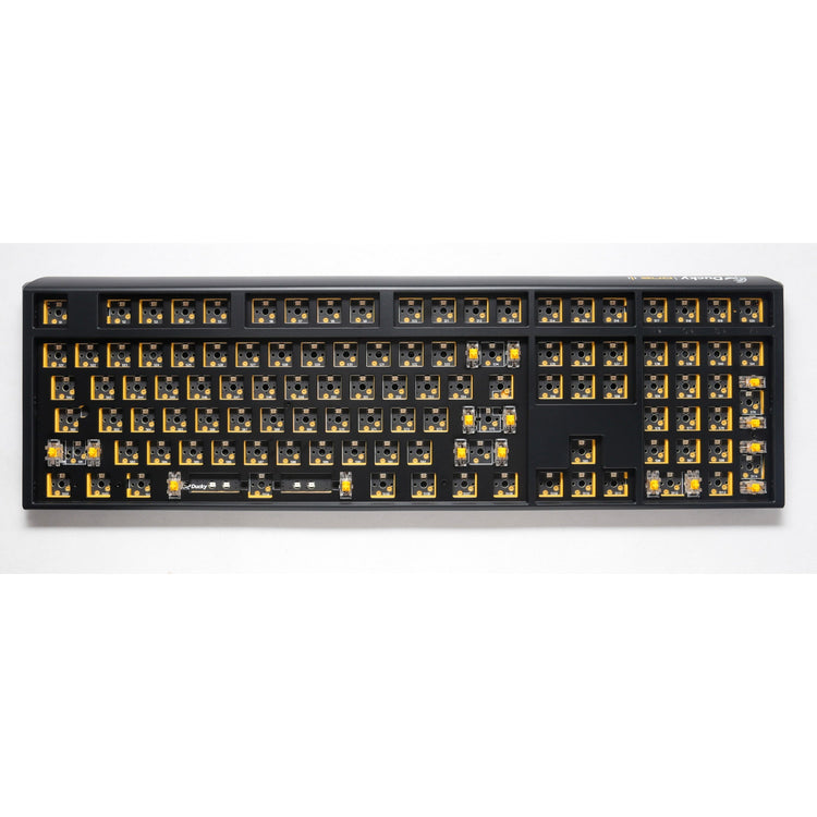 Ducky one 3 ansi layout barebone rgb mechanisch toetsenbord (zwart, us lay-out (qwerty), 100%, rgb leds, hot swap, barebone)