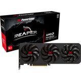 Powercolor radeon rx 9070 xt reaper 16gb gddr6 grafische kaart (zwart, rdna4, gddr6, 3x displayport, 1x hdmi) - afbeelding 1