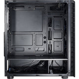 Inter-tech cxc2 midi tower behuizing (zwart | 3x usb-a | window) - afbeelding 6