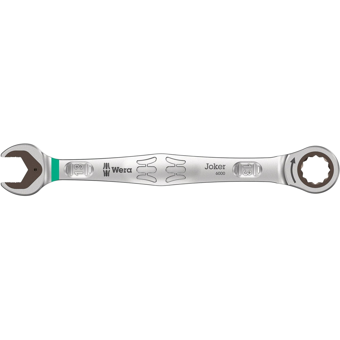 Wera 9631 magneetstrip 6000 joker 2 steek-ringratelsleutelset moersleutel (5‑delig)