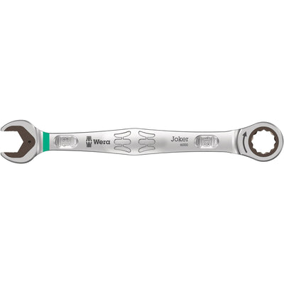 Wera 9631 magneetstrip 6000 joker 2 steek-ringratelsleutelset moersleutel (5‑delig)